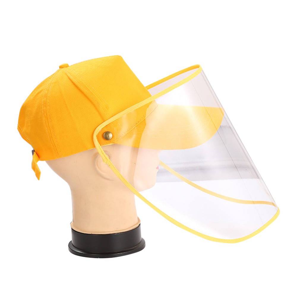 Anti-Virus Protective Hat Anti-Saliva Anti-Dust Face Protection Adjustable Detachable  Protective Cap