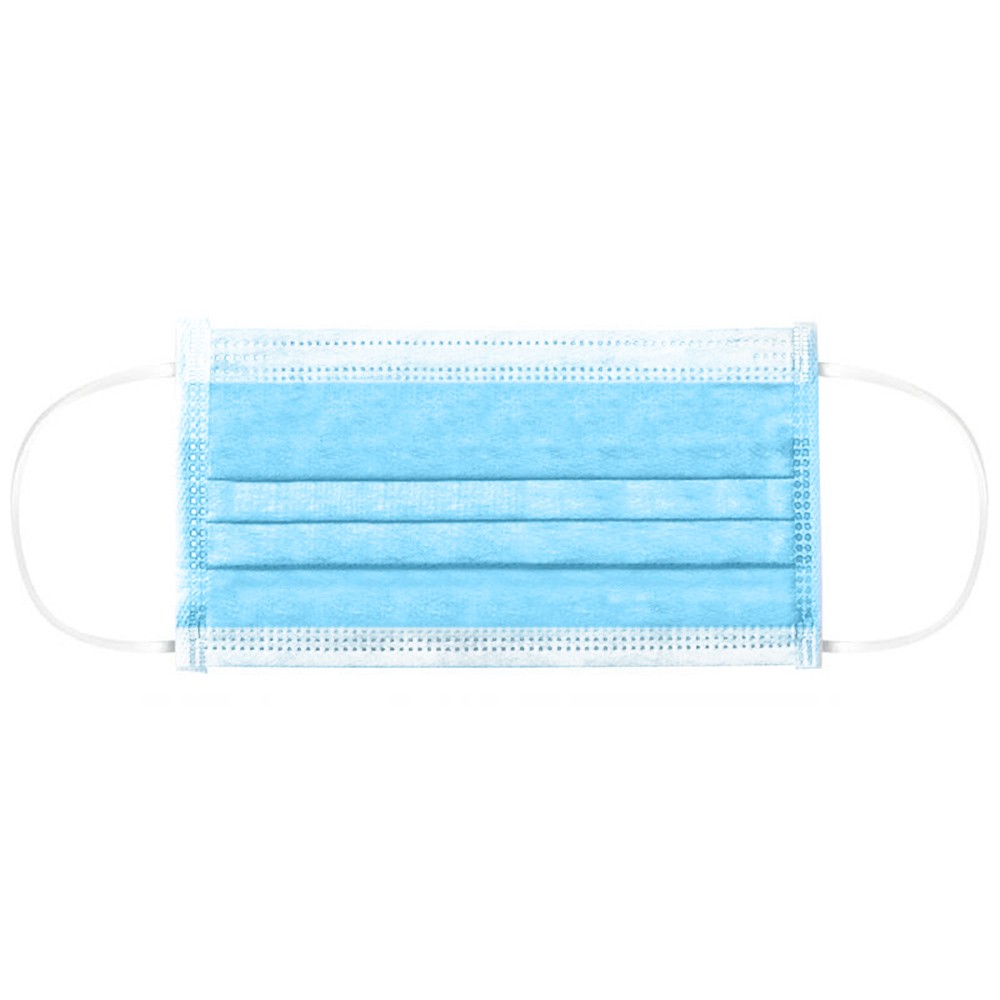 (1 free Portable Disposable Face Masks Container)purchase 50pcs Disposable 3-Layer Mask Non-woven Fiber Fabric Breathable Face Mask Anti Dust Flexible Earloop Mouth Mask