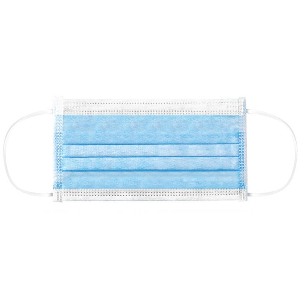 20PCS Disposable Mask Non-Woven Masks 3-Layer Comfortable Sanitary Mask Anti-dust Mouth Face Mask Blue