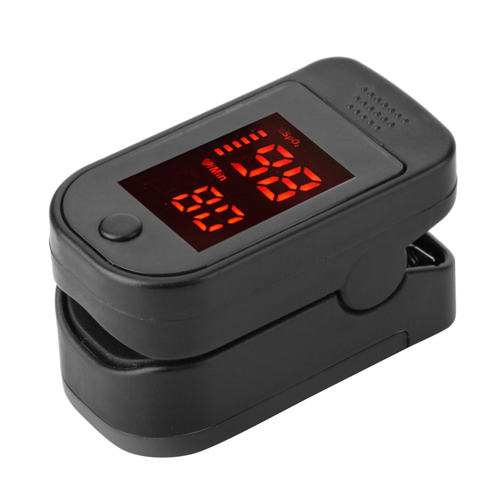 Fingertip Pulse Oximeter LED Digital Display for Gauging Pulse Rate Blood Oxygen Saturation Ward Monitoring Home Health Care