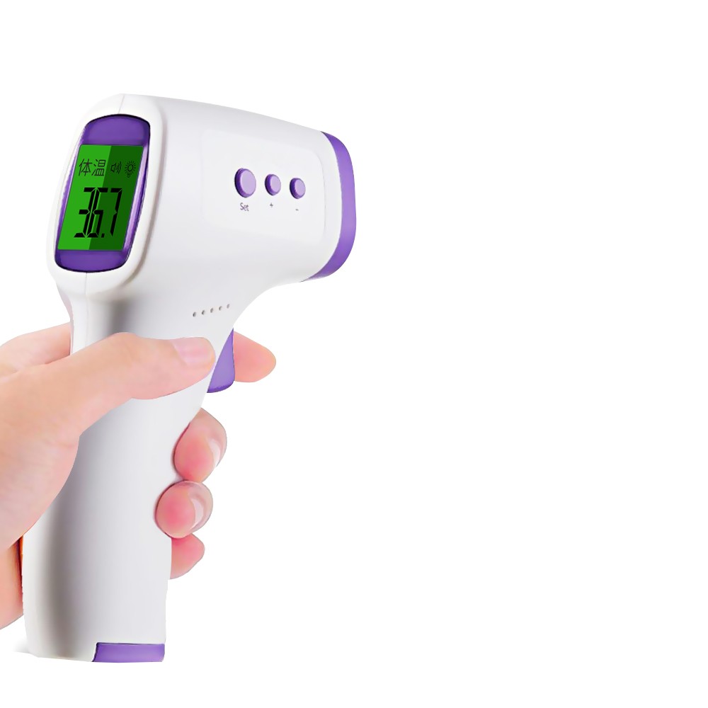 Non Contact Digital Thermometer Human Body Forehead Laser Multi-functional Termometro Screen Display