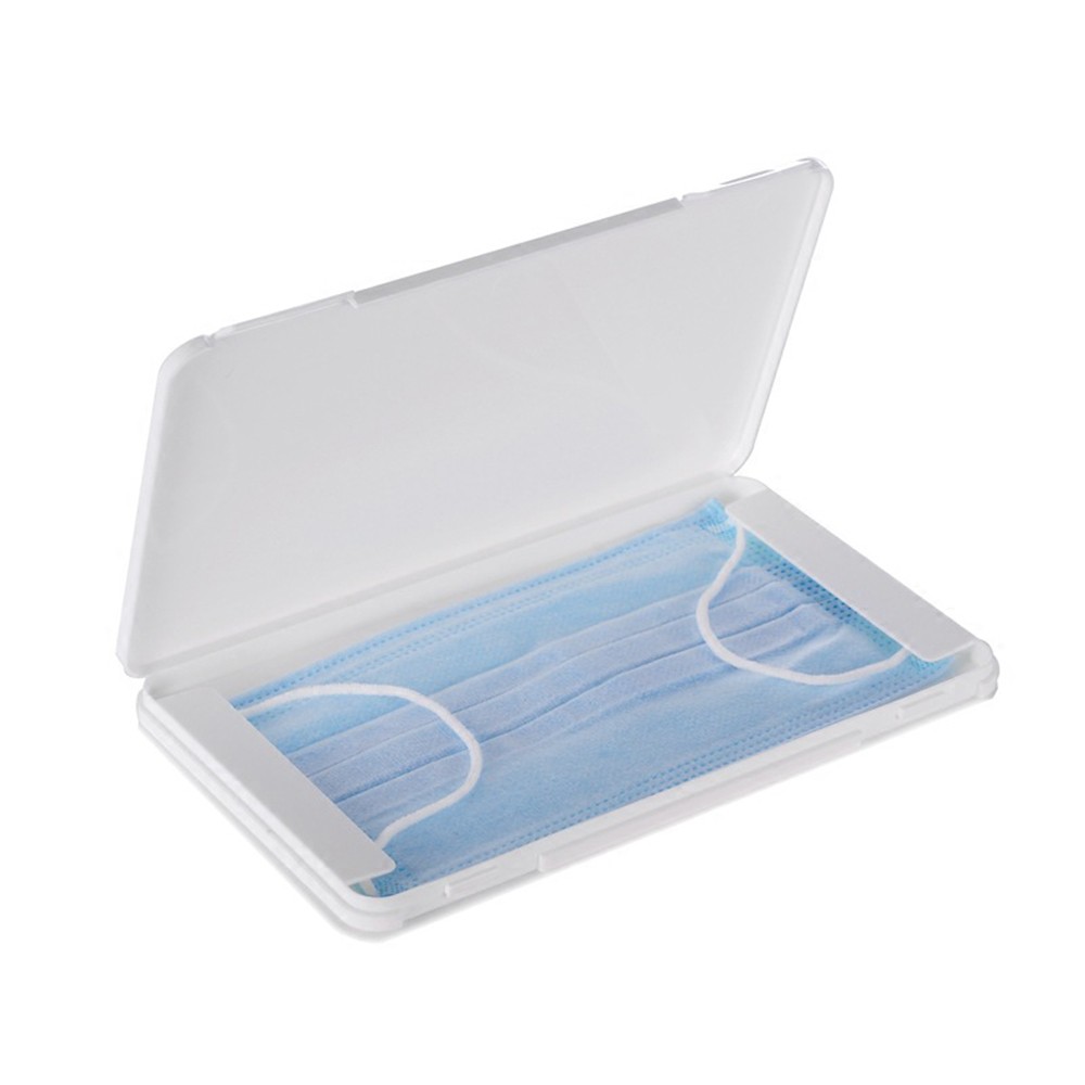 Portable Disposable Face Masks Container Dustproof and Moisture-Proof Cleaning Box Filter Cotton Storage Box