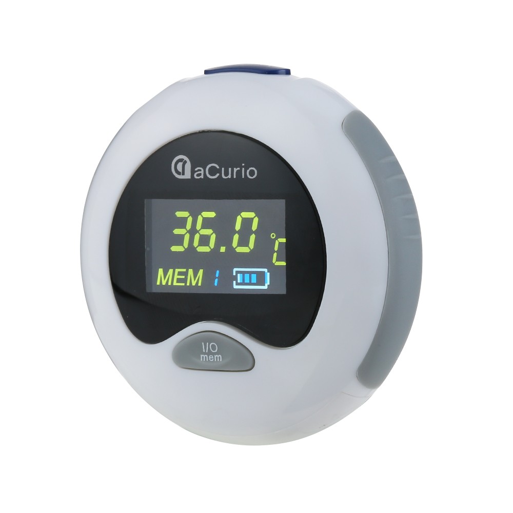 ACurio AT-601 Thermometer Digital Infrared LCD Temperature Monitor Mini Ear Thermometer for Baby Kids