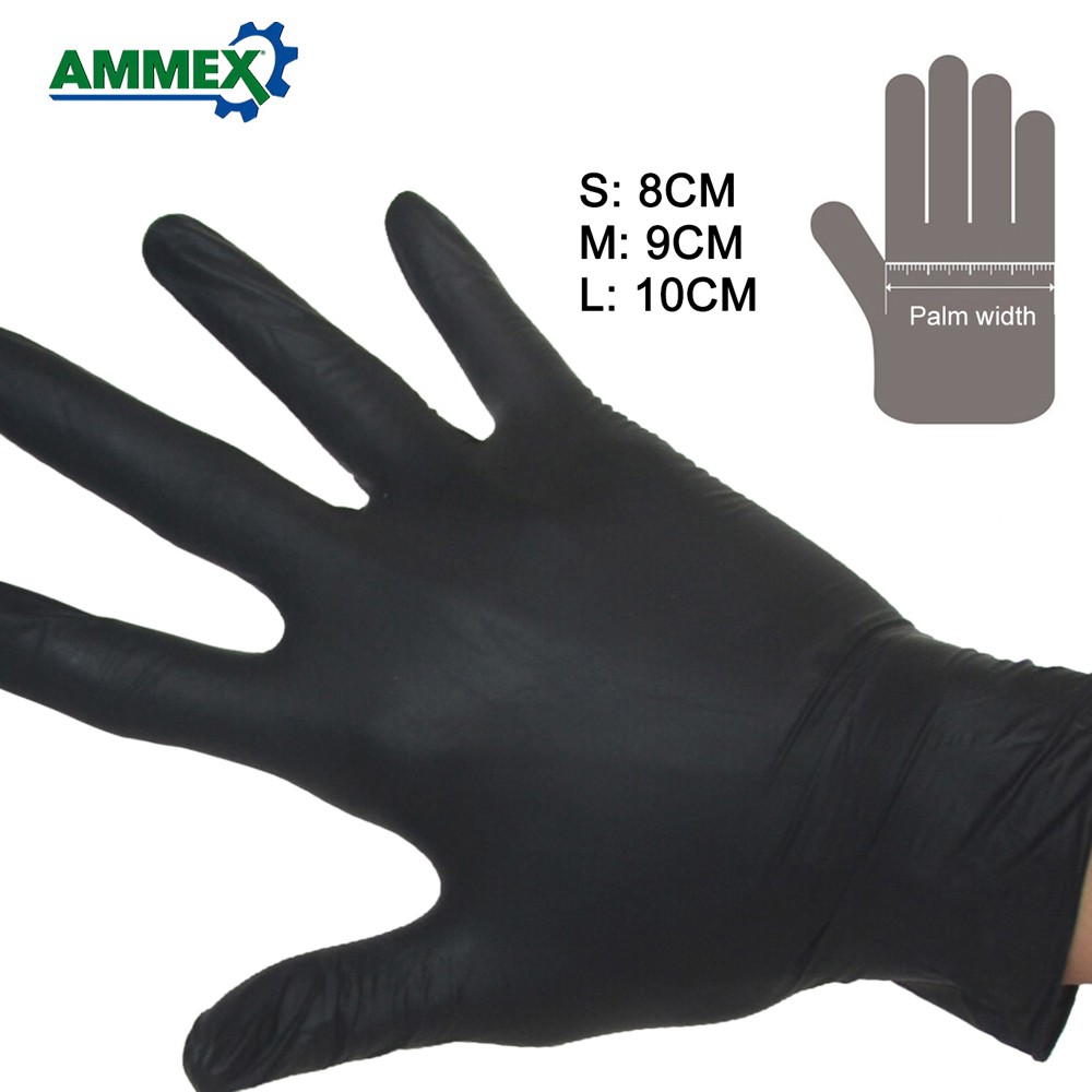 AMMEX 100pcs Disposable Gloves