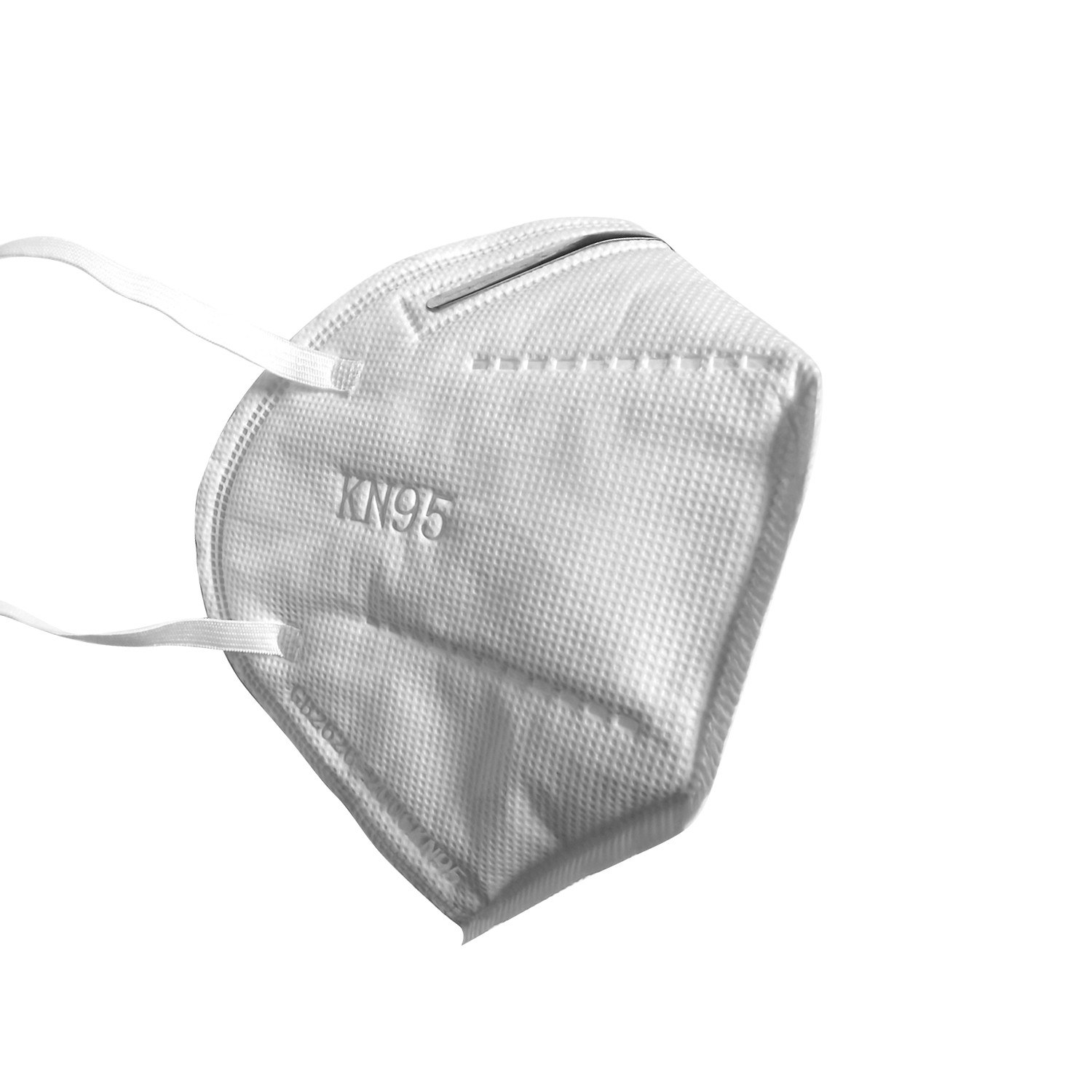 Disposable KN95 Respirator Protective Face Mask Filtration Efficiency > 95% Ear-loop Style Pack of 10