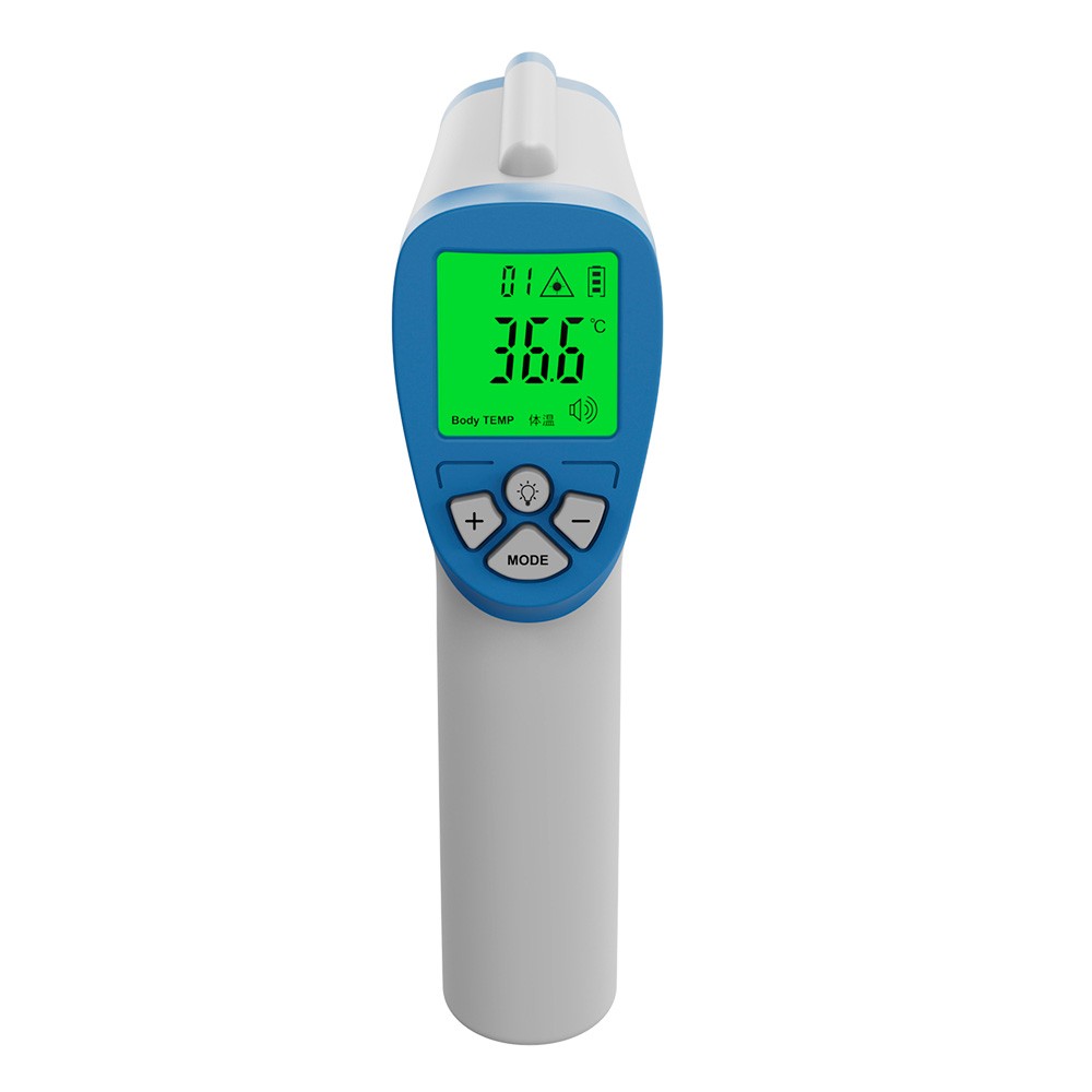 Non-contact Handheld IR Infrared Thermometer Forehead Temperature Measurement High Accuracy Fast Measure LCD Display Support