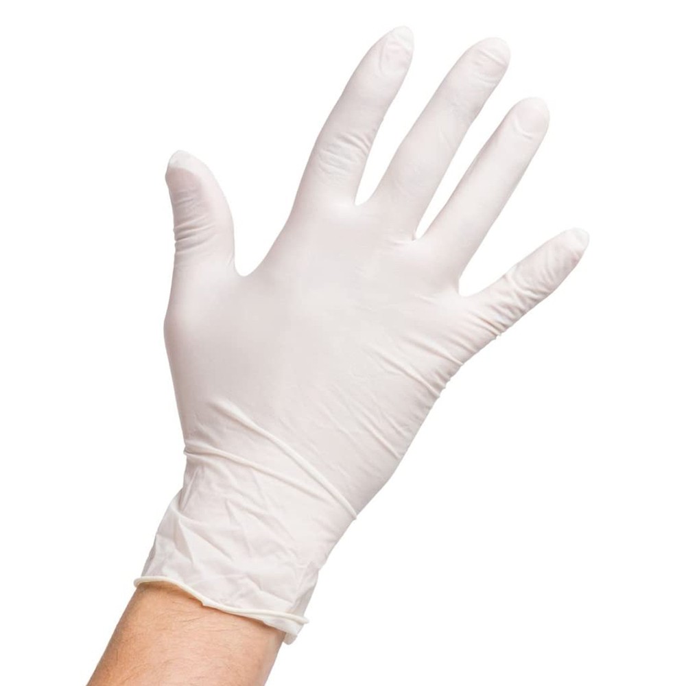 100PCS/Box Disposable PVC Gloves Medical Gloves for Home Restaurant Kitchen Catering Food Process Use