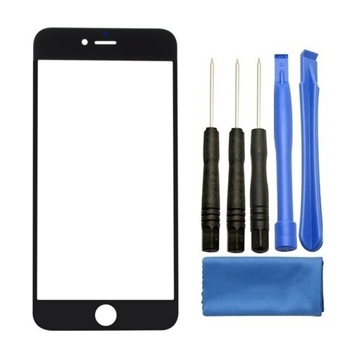 iPhone 7 Plus Glass Screen Replacement Repair Kit - Black