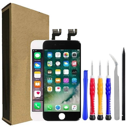 iPhone 6s Screen Replacement EXPRESS Repair Kit + Camera + Instructions - Black / White