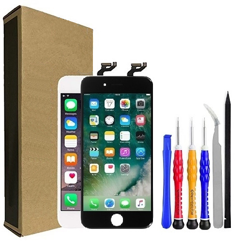 iPhone 6s Screen Replacement PREMIUM LCD Repair Kit + Home Button / Camera + Easy Video Instructions