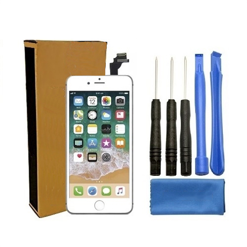 iPhone 6 Screen Replacement LCD Repair Kit + Tools + Easy Video Instructions - White