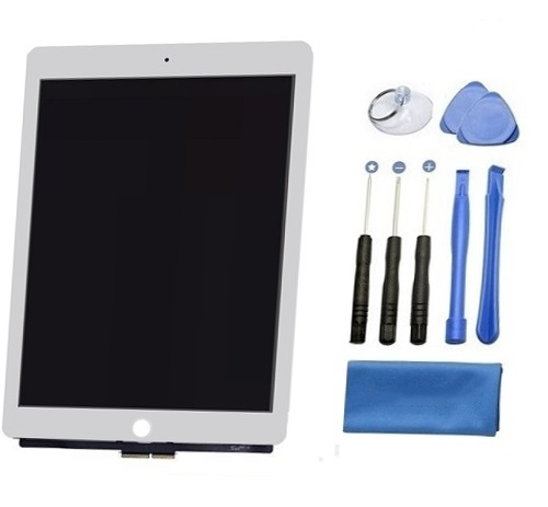 iPad Pro 12.9 (1st Gen) Screen Replacement LCD and Digitizer Premium Repair Kit with PCB Board - White