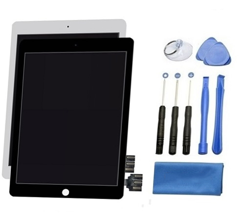 iPad Pro 9.7 Screen Replacement LCD and Digitizer Repair Kit - Black / White