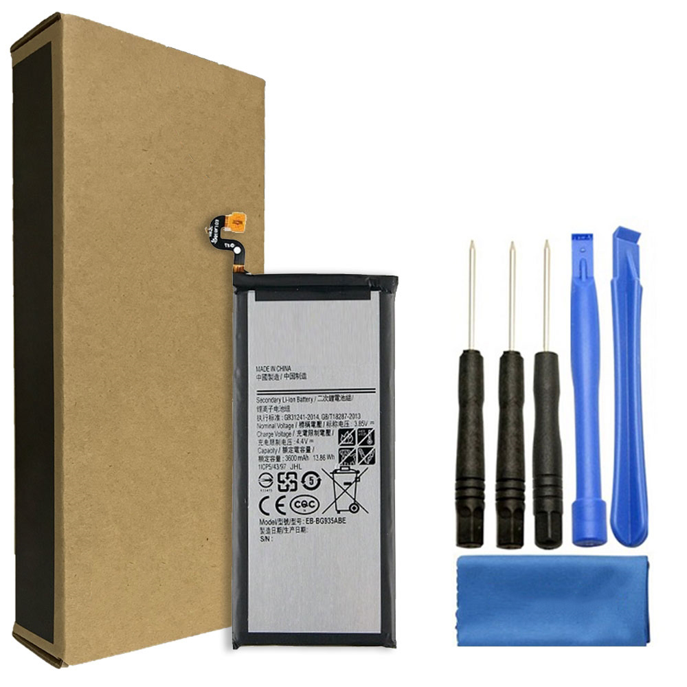 Samsung Galaxy S7 Edge Battery Replacement Kit EB-BG935ABE 3600mAh + Video Instructions