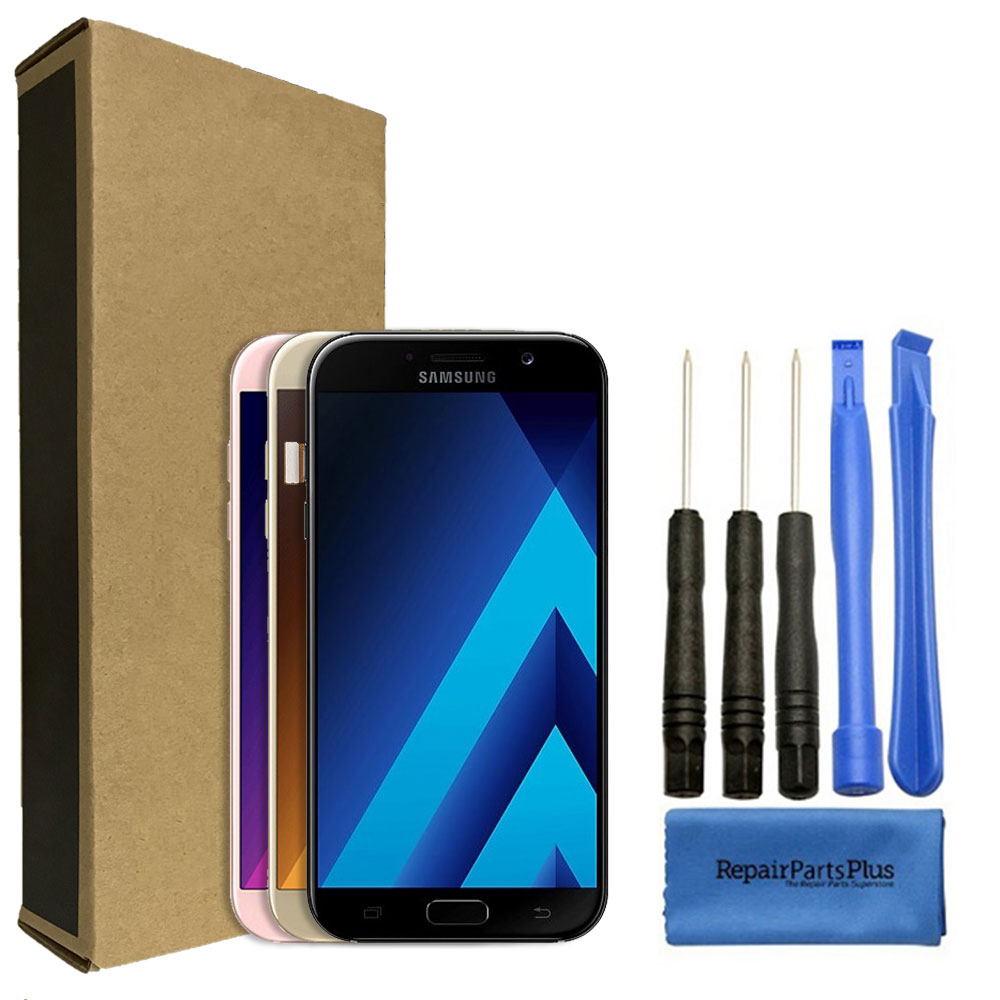 Samsung Galaxy A7 LCD Screen Replacement + Glass Touch Digitizer Repair Kit (2017)