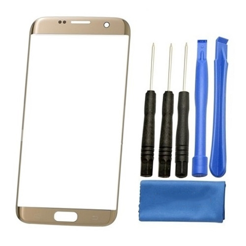 Samsung Galaxy S7 Edge Glass Screen Replacement Repair Kit G935 - Gold