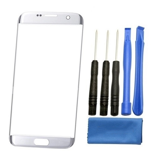 Samsung Galaxy S7 Edge Glass Screen Replacement Repair Kit G935 - White