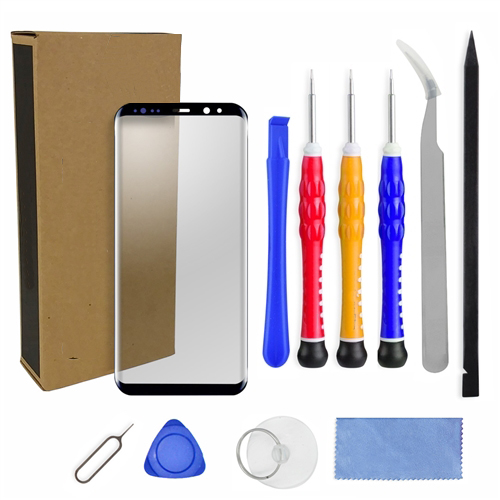 Samsung Galaxy S8 Glass Screen Replacement Premium Repair Kit + Tools - G950