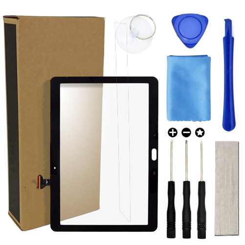 Galaxy Note 10.1 Screen Replacement Glass Touch Digitizer Repair Kit SM-P600 P601 P605 P6000 - Black | White