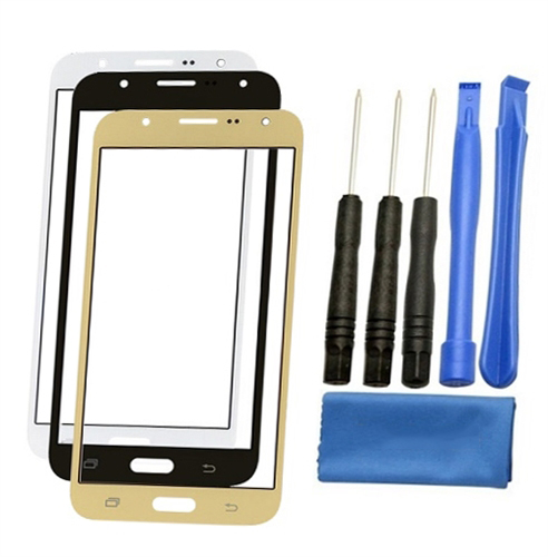 Samsung Galaxy J7 Glass Screen Replacement Repair Kit J710 2016 - Black Gold White