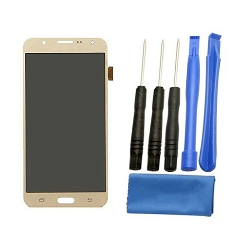 Samsung Galaxy J7 Screen Replacement LCD Repair Kit J700 J710 - J700 2015 Gold