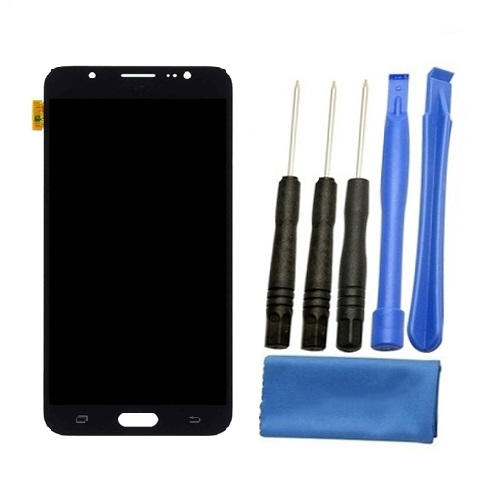 Samsung Galaxy J7 Screen Replacement LCD Repair Kit J700 J710 - J710 2016 Black