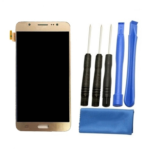 Samsung Galaxy J7 Screen Replacement LCD Repair Kit J700 J710 - J710 2016 Gold