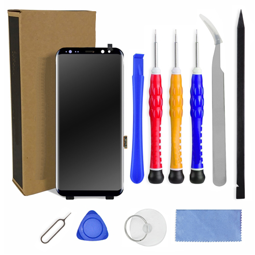 Samsung Galaxy S8 Screen Replacement Premium LCD Repair Kit + Easy Video Guide - G950