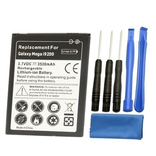 Samsung Galaxy Mega 6.3 Battery Replacement Kit - 3500mAh i9200 I9205 I9208