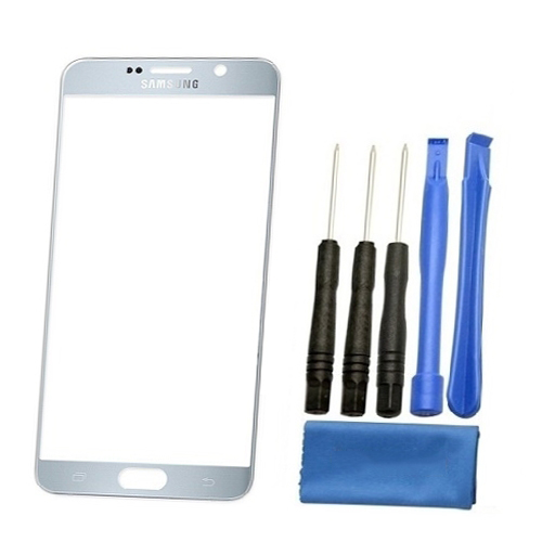 Samsung Galaxy Note 5 Glass Screen Replacement Repair Kit G900 - White