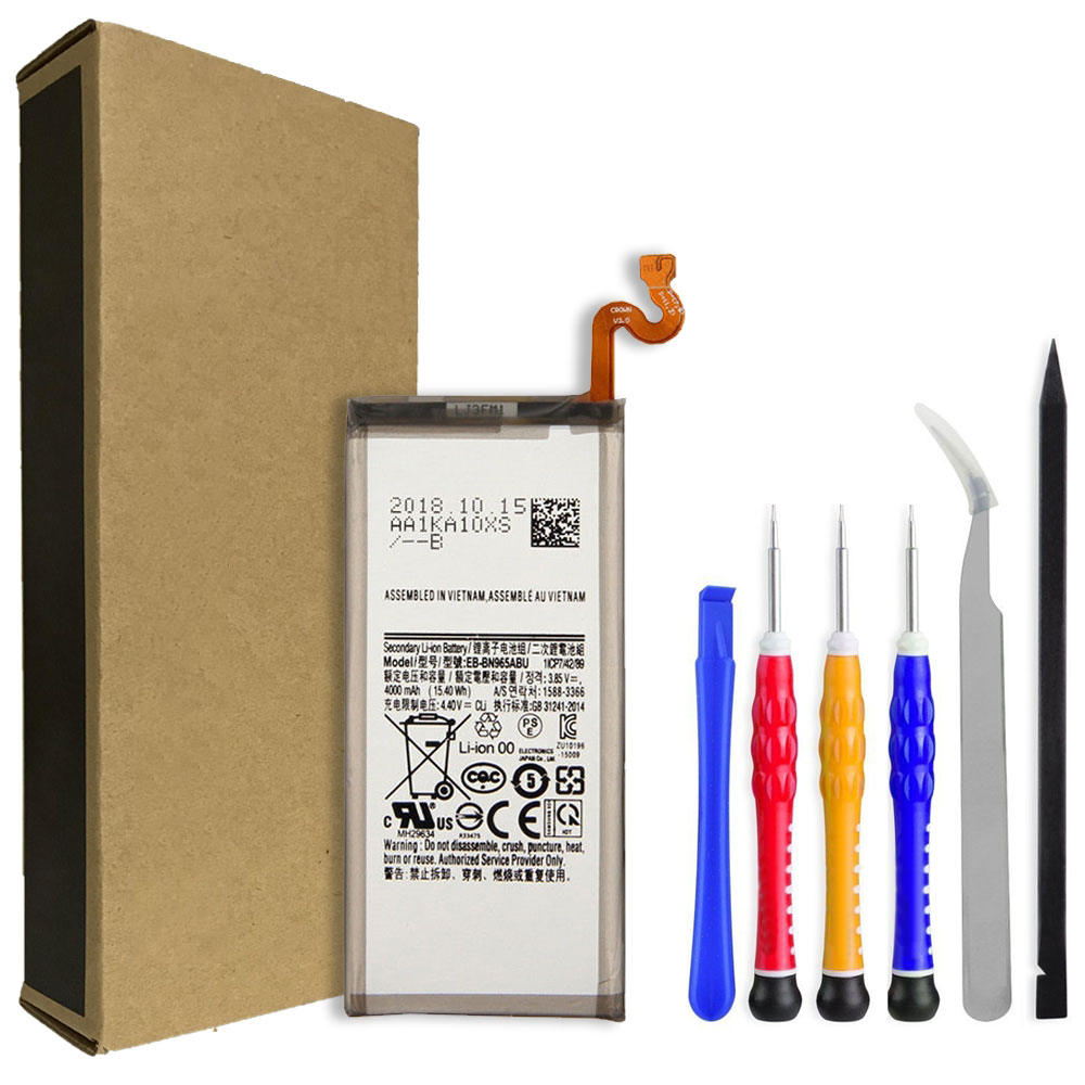 Samsung Galaxy Note 9 Battery Replacement Kit + Tools + Video Instructions