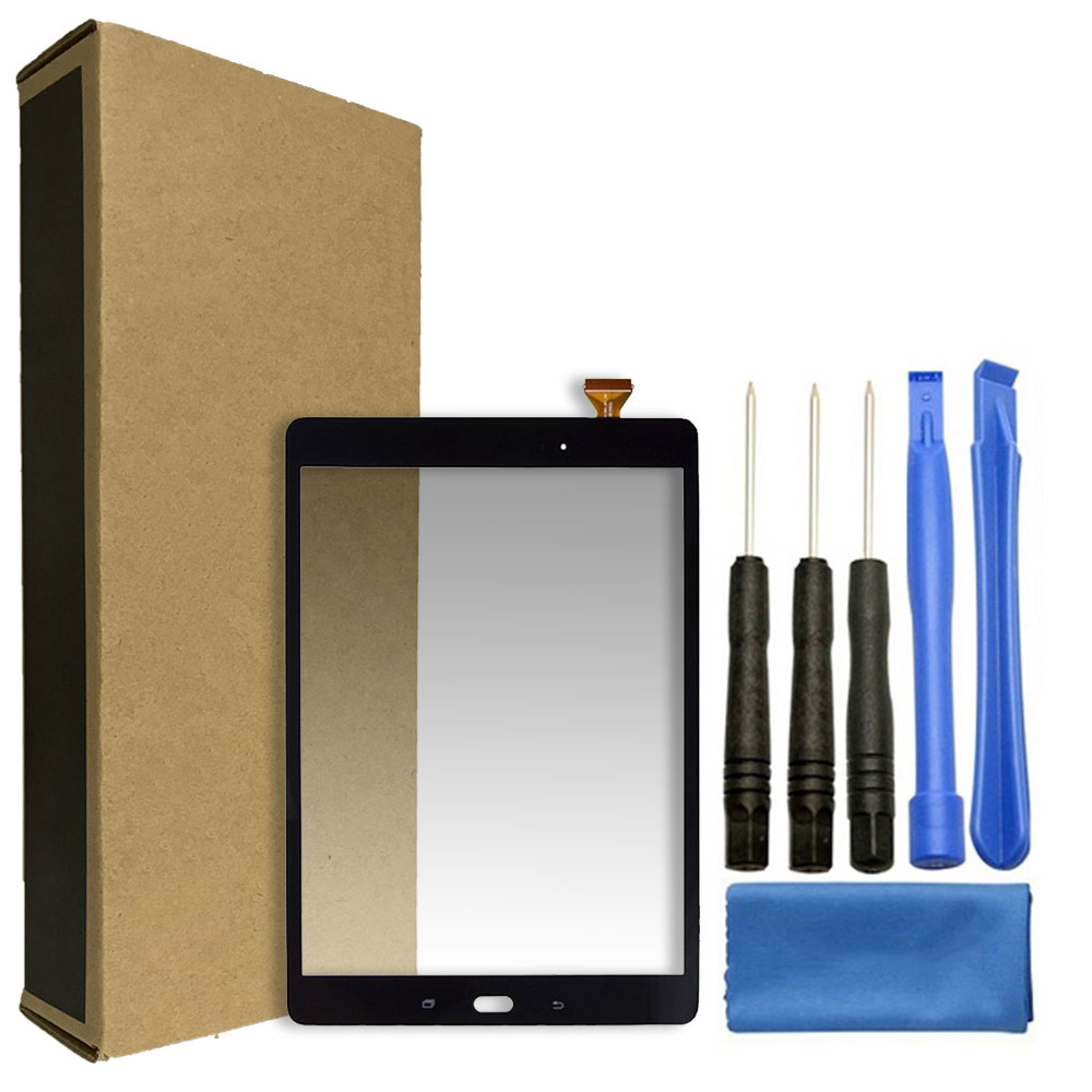 Samsung Galaxy Tab A 9.7 Screen Replacement Glass Touch Digitizer Repair Kit - Black