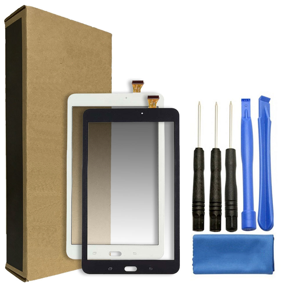 Samsung Galaxy Tab E 8.0 Screen Replacement Glass Touch Digitizer Repair Kit - Black | White