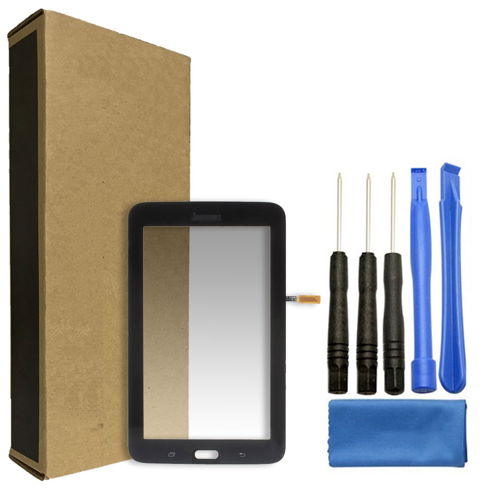 Samsung Galaxy Tab E Lite 7.0 Screen Replacement Glass Touch Digitizer Repair Kit - Black