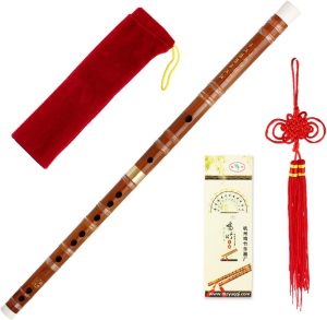 Authentic Handmade Chinese Bamboo Flute (Dizi) | Traditional Woodwind Instrument