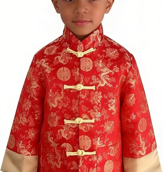 Majestic Dragon Embroidered Tang Suit Jacket